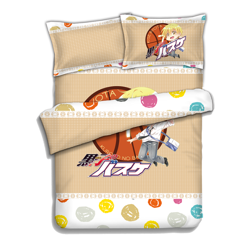 Kise Ryota - Kuroko no Basket Japanese Anime Bed Sheet Duvet Cover with Pillow Covers